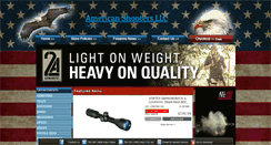 Desktop Screenshot of americanshootersllc.com