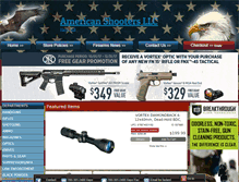 Tablet Screenshot of americanshootersllc.com